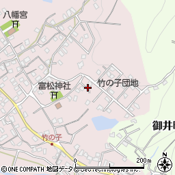 福岡県久留米市高良内町962周辺の地図