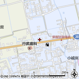 八頭司伝吉本舗　工場周辺の地図