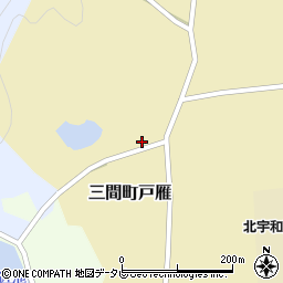 愛媛県宇和島市三間町戸雁306周辺の地図