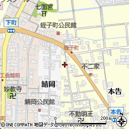 佐賀県小城市本告771周辺の地図