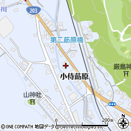 佐賀県多久市北多久町小侍莇原2274周辺の地図