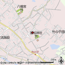 福岡県久留米市高良内町986周辺の地図