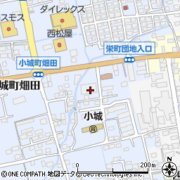 ドラッグストアモリ　小城畑田店周辺の地図