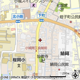 佐賀県小城市小城町277-2周辺の地図