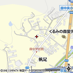 大分県玖珠郡玖珠町帆足2233周辺の地図