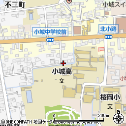 佐賀県小城市西小路238周辺の地図