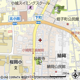 佐賀県小城市小城町277-7周辺の地図
