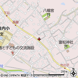 福岡県久留米市高良内町1029周辺の地図