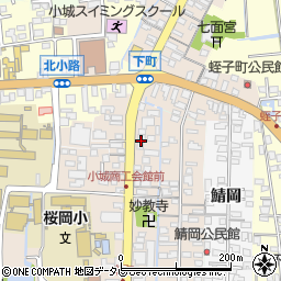 佐賀県小城市小城町277-6周辺の地図