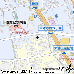 デイサービスセンター佐賀周辺の地図