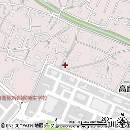 福岡県久留米市高良内町2704周辺の地図