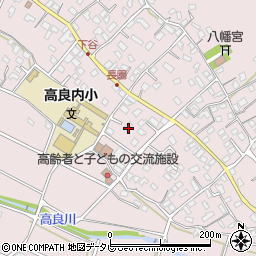 福岡県久留米市高良内町610周辺の地図