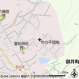 福岡県久留米市高良内町960-5周辺の地図