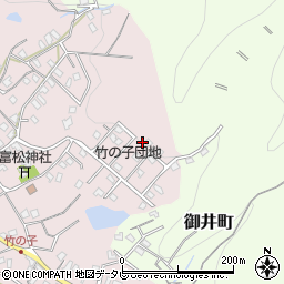 福岡県久留米市高良内町960-43周辺の地図