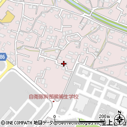 福岡県久留米市高良内町2717周辺の地図