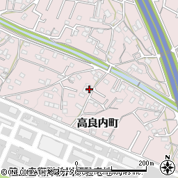 福岡県久留米市高良内町2694周辺の地図