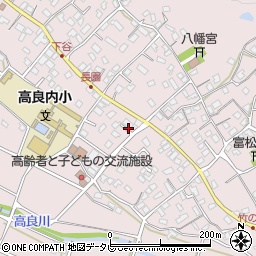 福岡県久留米市高良内町638周辺の地図