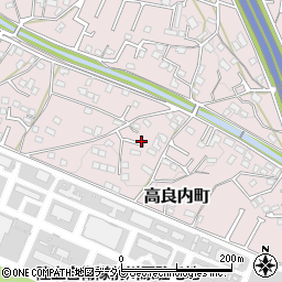 福岡県久留米市高良内町2692周辺の地図