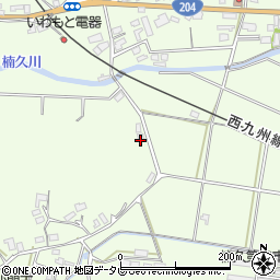佐賀県伊万里市山代町福川内1274周辺の地図