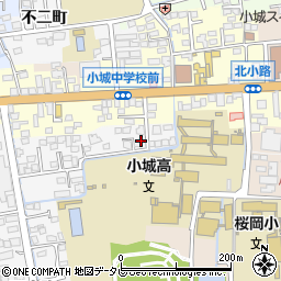 佐賀県小城市西小路237周辺の地図