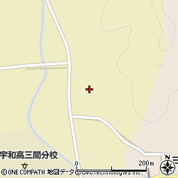 愛媛県宇和島市三間町戸雁1194周辺の地図