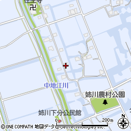 佐賀県神埼市神埼町姉川245周辺の地図
