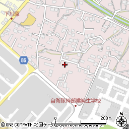 福岡県久留米市高良内町2722周辺の地図