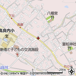 福岡県久留米市高良内町1043周辺の地図