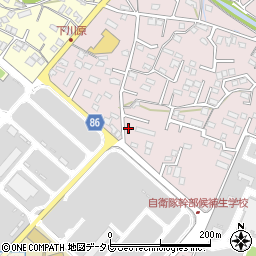 福岡県久留米市高良内町2741-1周辺の地図