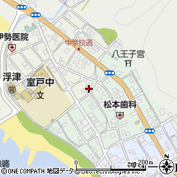 高知県室戸市浮津三番町53周辺の地図