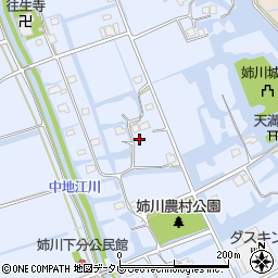 佐賀県神埼市神埼町姉川165周辺の地図