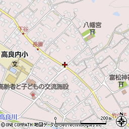 福岡県久留米市高良内町641-3周辺の地図