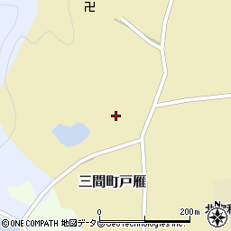 愛媛県宇和島市三間町戸雁309周辺の地図