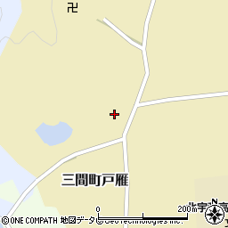 愛媛県宇和島市三間町戸雁298周辺の地図