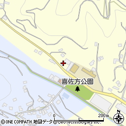 えひめ南農業協同組合　喜佐方支所周辺の地図