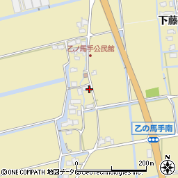 佐賀県神埼郡吉野ヶ里町乙ノ馬手1112周辺の地図