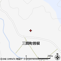 愛媛県宇和島市三間町曽根1316周辺の地図