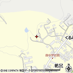 大分県玖珠郡玖珠町帆足2316周辺の地図