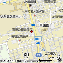 宮崎食料品店周辺の地図