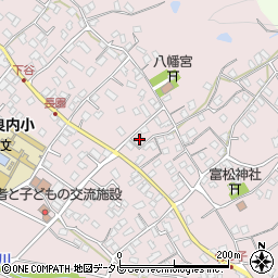 福岡県久留米市高良内町646周辺の地図
