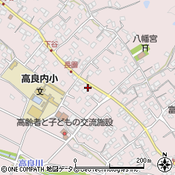 福岡県久留米市高良内町634-2周辺の地図