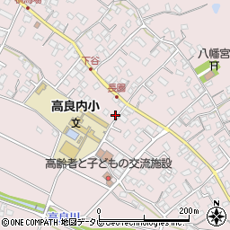 福岡県久留米市高良内町633周辺の地図