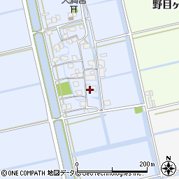 佐賀県神埼市神埼町永歌周辺の地図