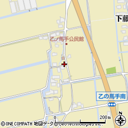 佐賀県神埼郡吉野ヶ里町乙ノ馬手1112-1周辺の地図
