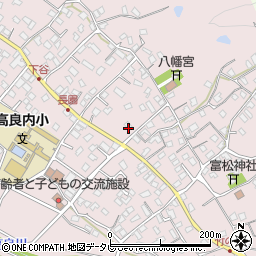 福岡県久留米市高良内町642周辺の地図