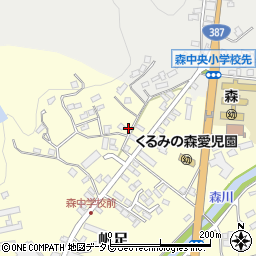 大分県玖珠郡玖珠町帆足2216周辺の地図