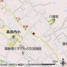 福岡県久留米市高良内町634-4周辺の地図