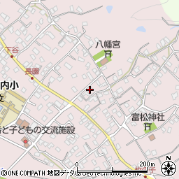 福岡県久留米市高良内町647周辺の地図