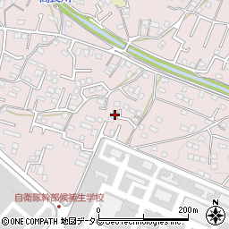 福岡県久留米市高良内町2712周辺の地図