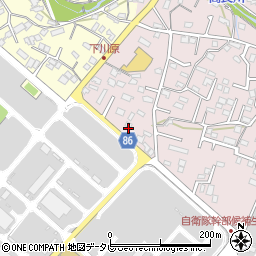 福岡県久留米市高良内町2842-2周辺の地図